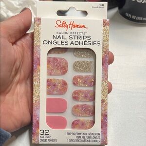 3/$10 Sally Hansen  Nail Strips-Cosmic Blush